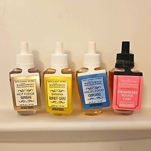 Bath & Body Works - Set of 4 Wallflower Fragrance Refills